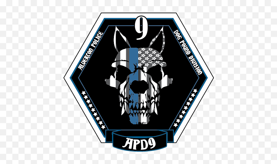 Alverton Citys Dog Pound Division Logo - Police K9 Skull Logo Emoji,The Division Logo