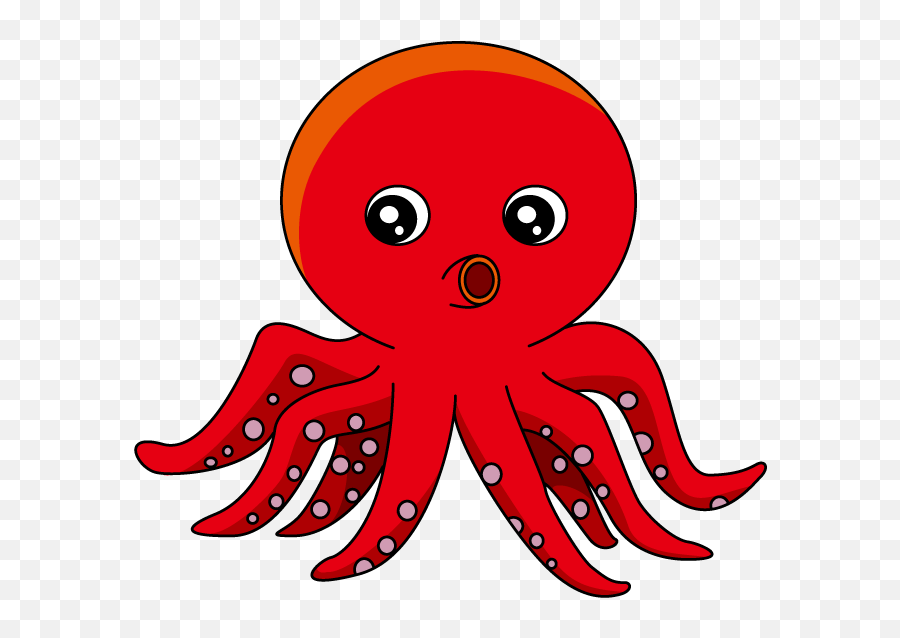 Picture - Octopus Clipart Png Emoji,Squid Clipart