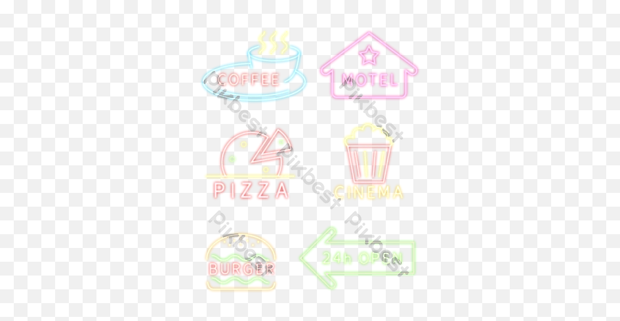 Karaoke Night Neon Logobright Logo Png Images Ai Free - Girly Emoji,Neon Logos