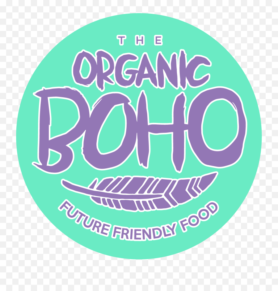 The Organic Boho - Dot Emoji,Boho Logo