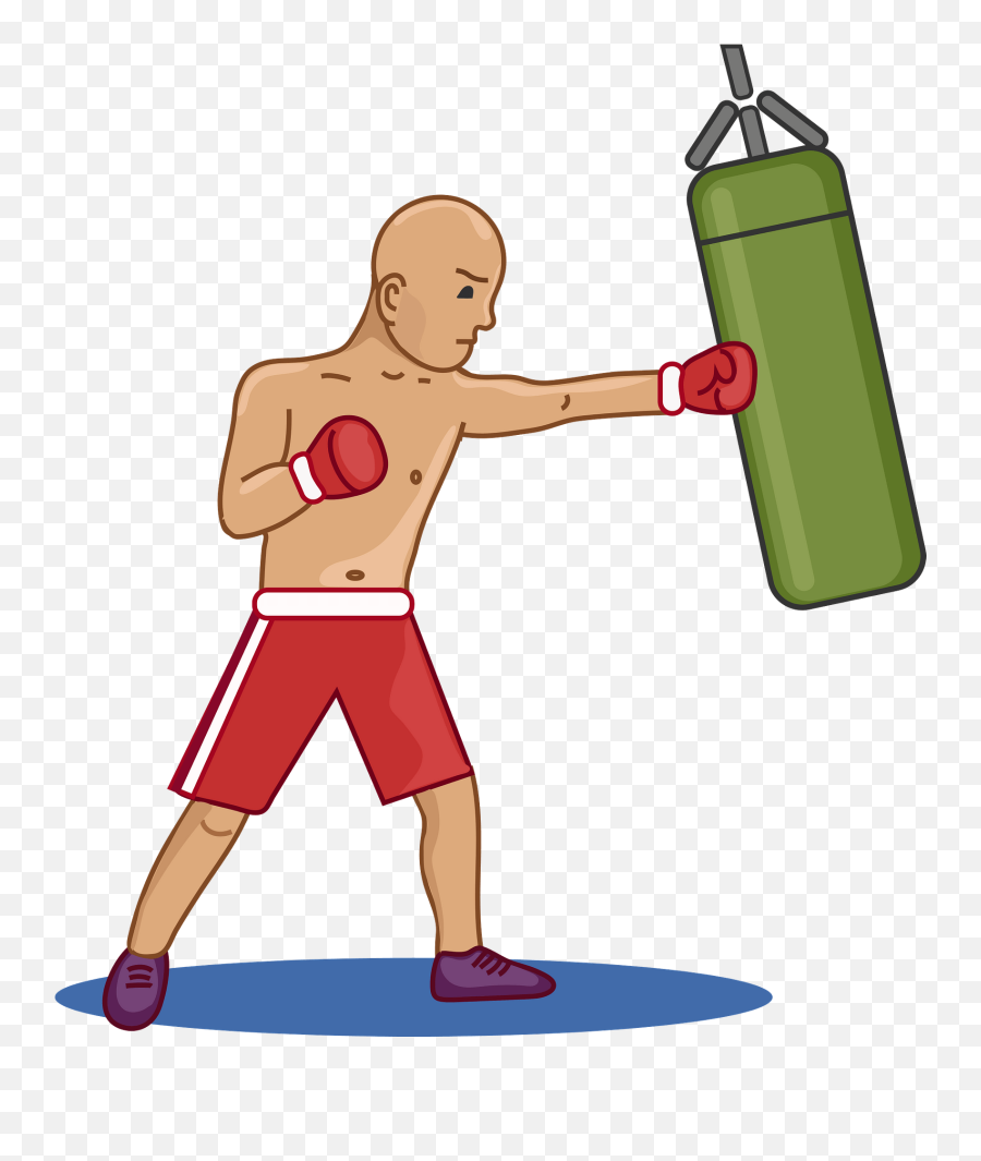 Boxer Clipart - Boxer Clipart Emoji,Boxing Clipart