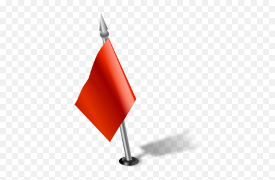 Flag Left Red Free Icon Of Gisgpsmap Icons - Map Icon Png Flag Emoji,Red Flag Png
