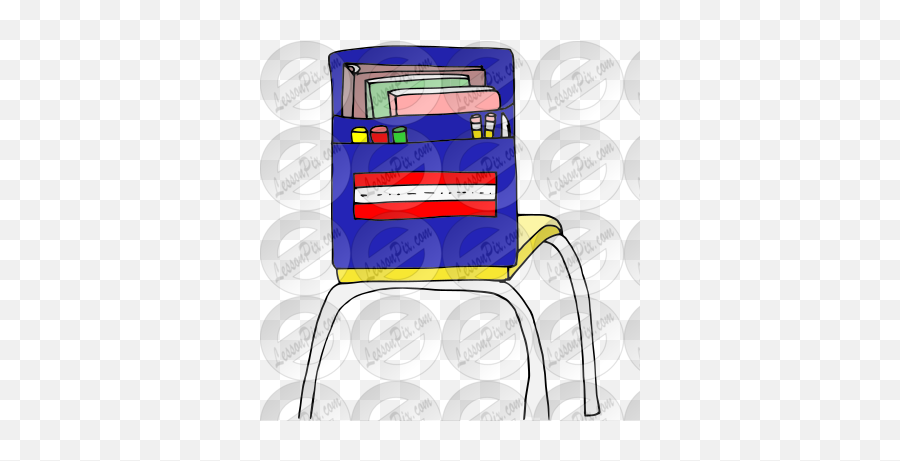 Chair Pocket Picture For Classroom Therapy Use - Great Horizontal Emoji,Pocket Clipart