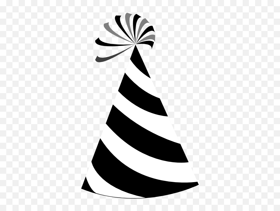 Clipart Panda - Free Clipart Images Black And White Birthday Hat Clipart Emoji,Birthday Hat Png