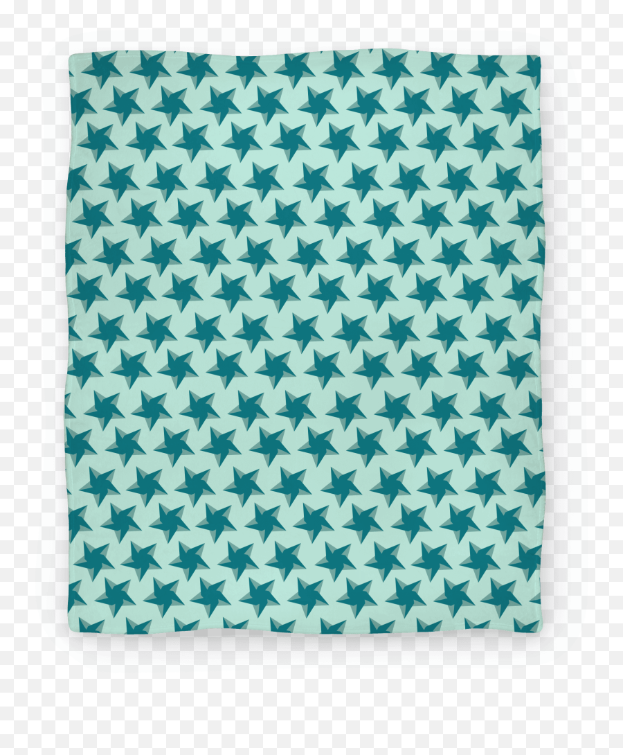 Teal Star Pattern Blankets - Tomb Of Sheikh Edebali Emoji,Star Pattern Png