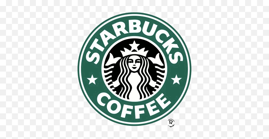 Download Starbucks Logo On Black Png Emoji,Starbucks Logo Font