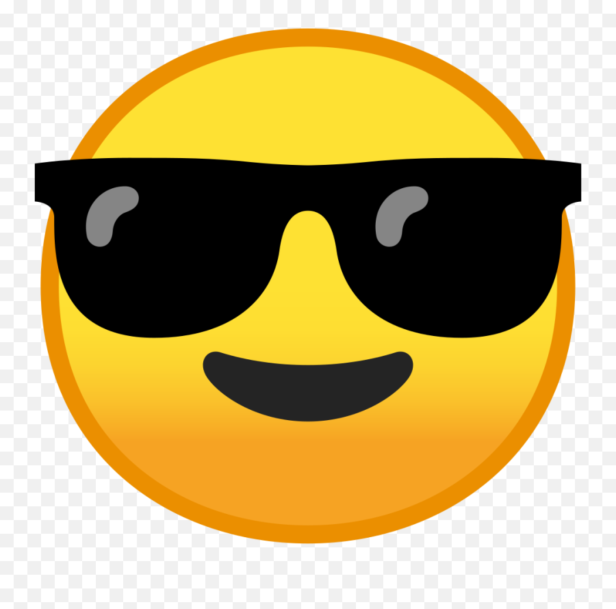 Smiling Face With Sunglasses Emoji Clipart Free Download - Sunglasses Emoji Clipart,Happy Face Clipart