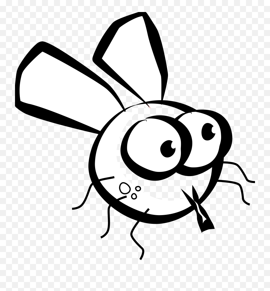 Chunk - Fly Clip Art Black And White Emoji,Fly Clipart