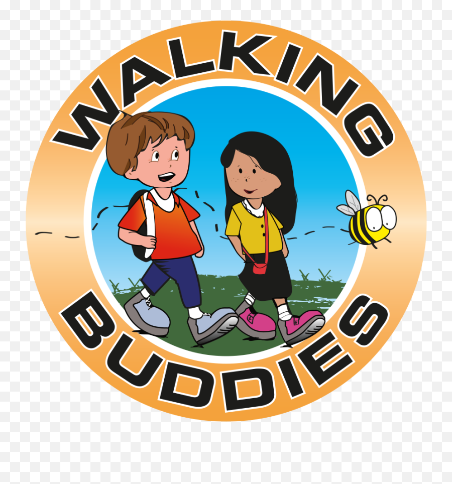 Walking Buddies Program - Walking With A Buddy Clipart Walking Buddies Emoji,Walking Clipart