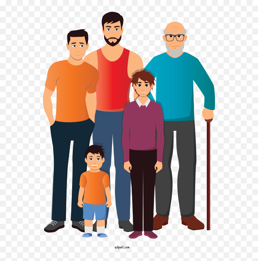 People People Social Group Cartoon For Family - Family Emoji,Family Tree With People Clipart