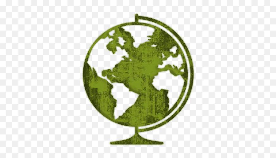 Grunge Clipart Globe - Vector Image World Map 512x512 Emoji,World Map Vector Png