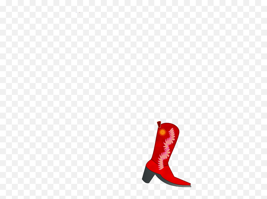 Red Cowboy Boot Clip Art At Pngio - Girly Emoji,Cowboy Boots Clipart