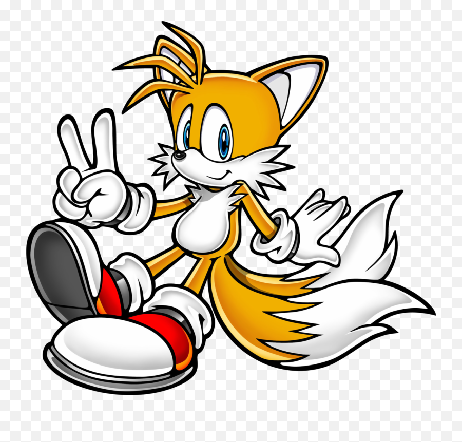 Filesa2 Tailspng - Sonic Retro Emoji,Sonic Adventure 2 Logo