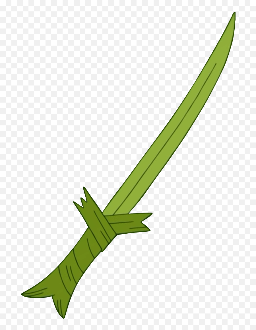 Grass Sword - Grass Sword Emoji,Sword Transparent