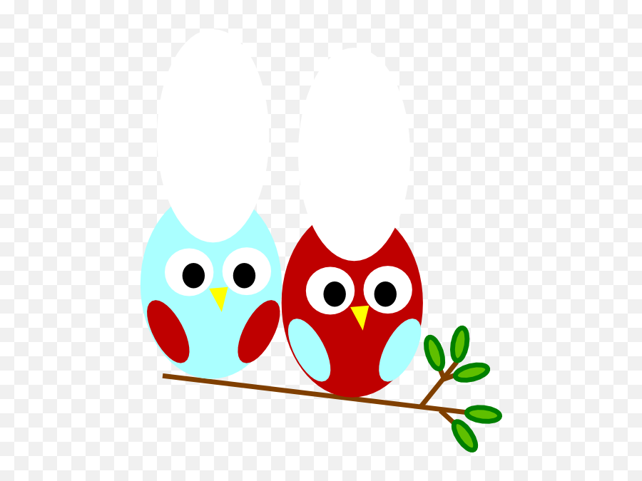 Kartun The Olw - Clipart Best Teal And Red Owls Emoji,Owls Clipart
