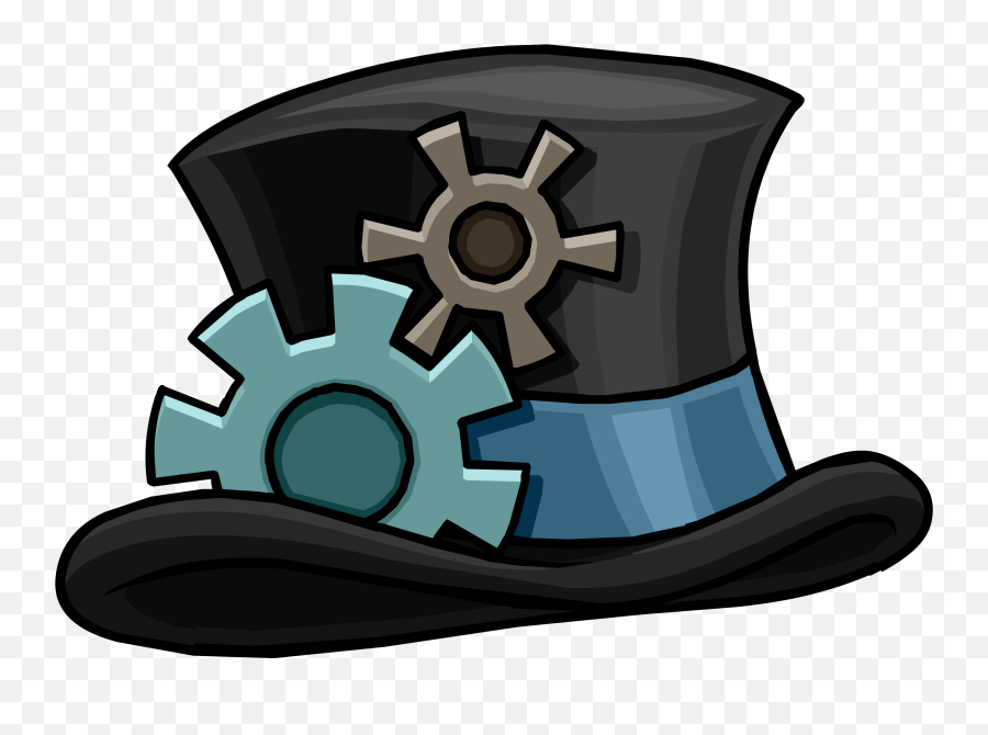 Top Hat Clipart Club Penguin - Top Hat Club Penguin Pgn Emoji,Hat Clipart
