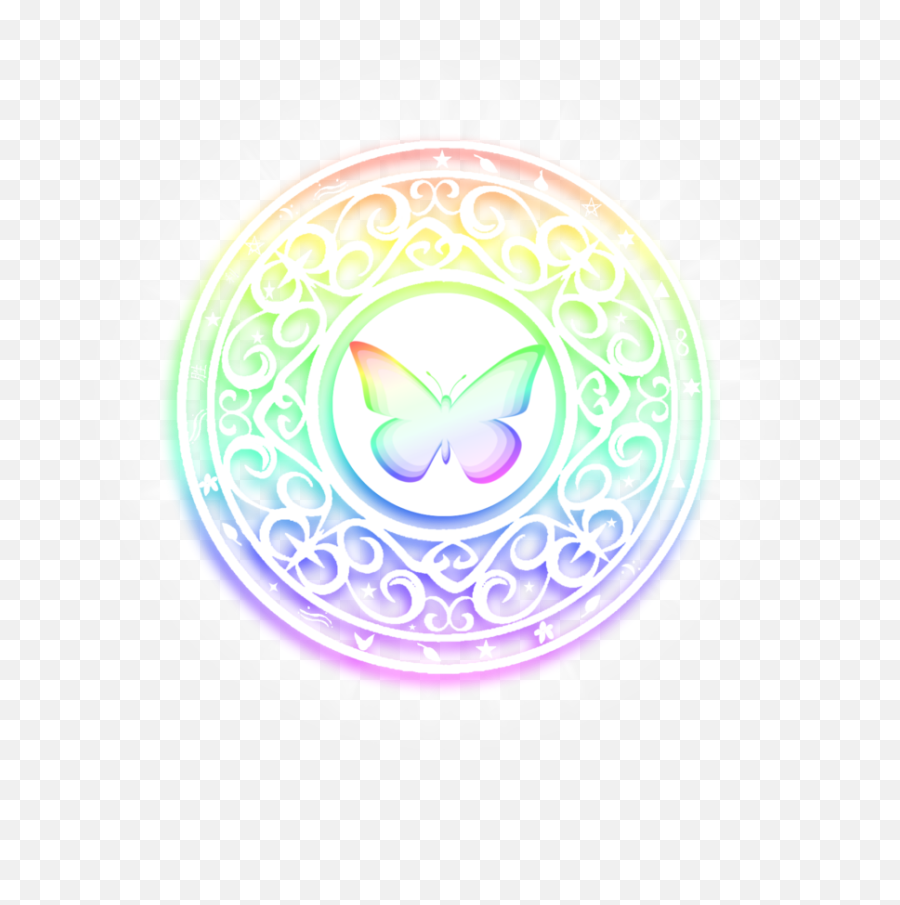 Download Hd Rainbow Magic Circle - Event Emoji,Magic Circle Png