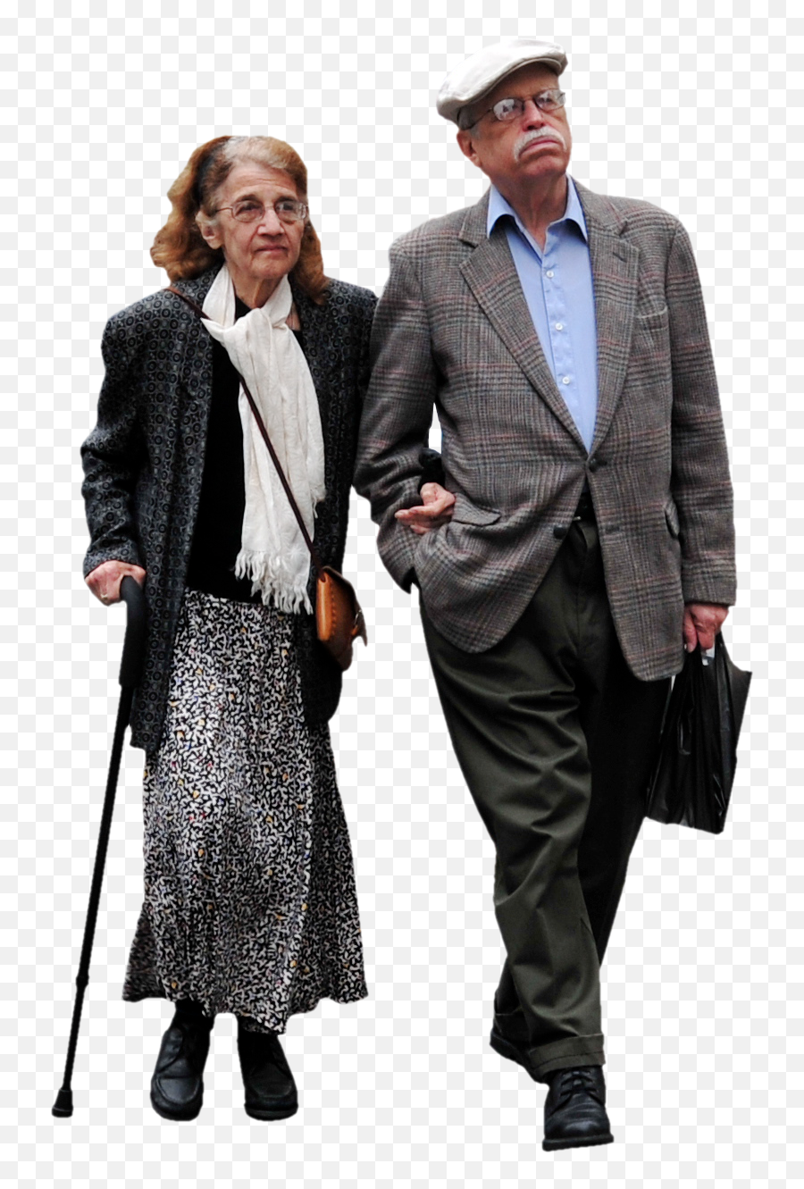 Older Couple Walking Together Png Official Psds - Transparent Old People Png Emoji,Walking Png