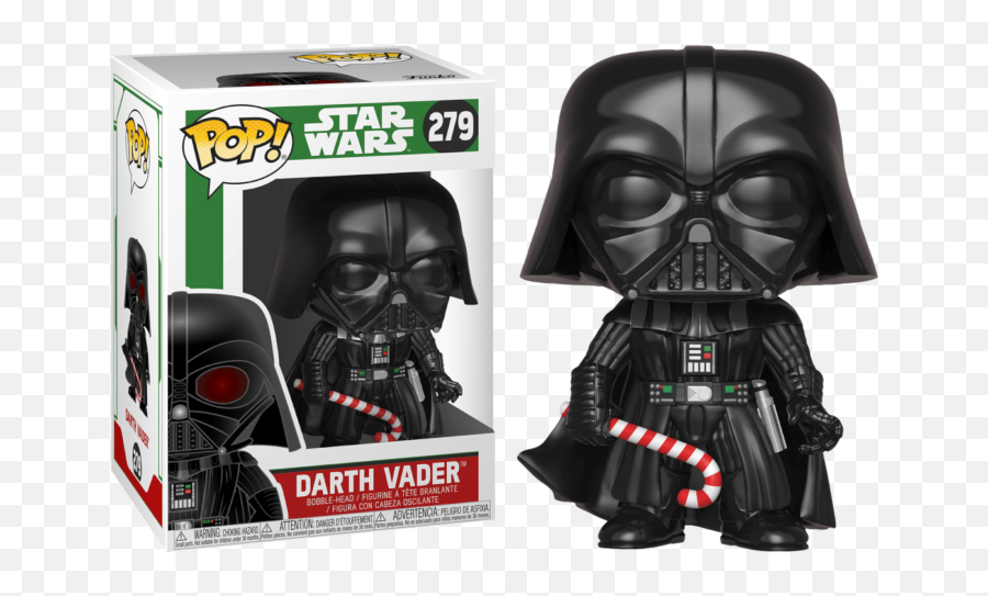 Funko Pop Star Wars - Darth Vader Christmas Holiday 279 Emoji,Darth Vader Transparent
