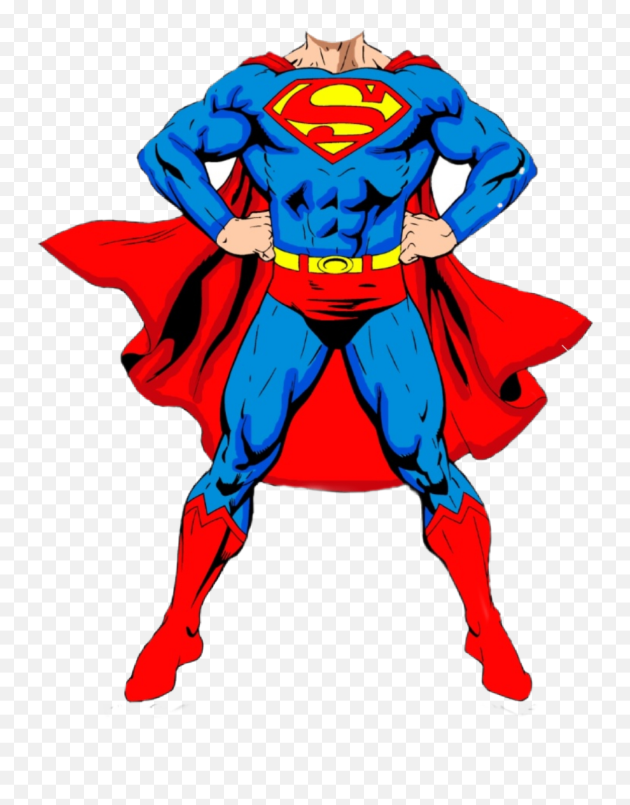 Superman Clipart Png Transparent Png - Full Size Clipart Emoji,Superman Cape Png