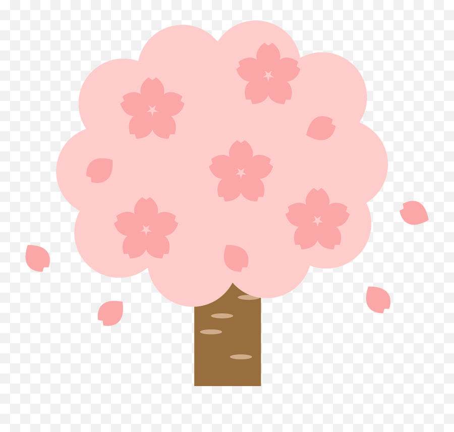 Cherry Blossoms Tree Clipart Free Download Transparent Png Emoji,Cherry Blossom Tree Png