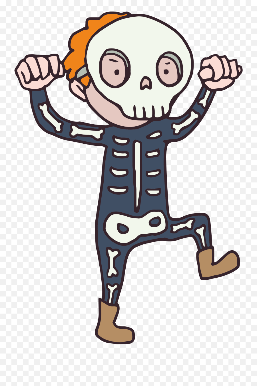 Scared Baseball Clipart Png Free Stock Cartoon Skeleton Emoji,Dancing Skeleton Clipart