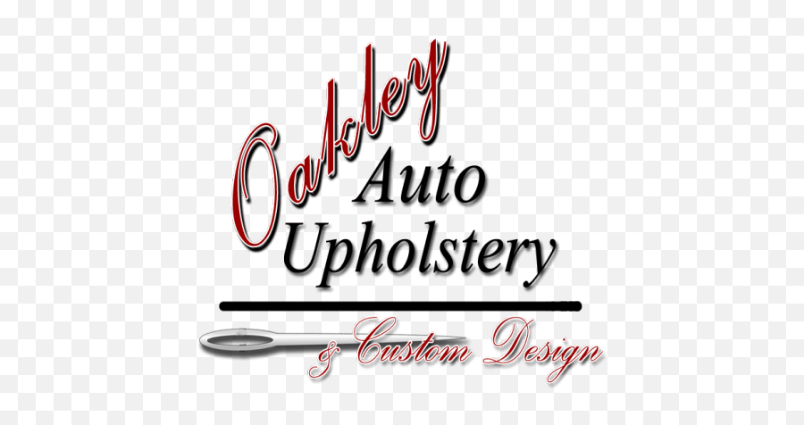Oakley Auto Upholstery And Custom Design Auto Boat Rv Emoji,Custom Cars Logo