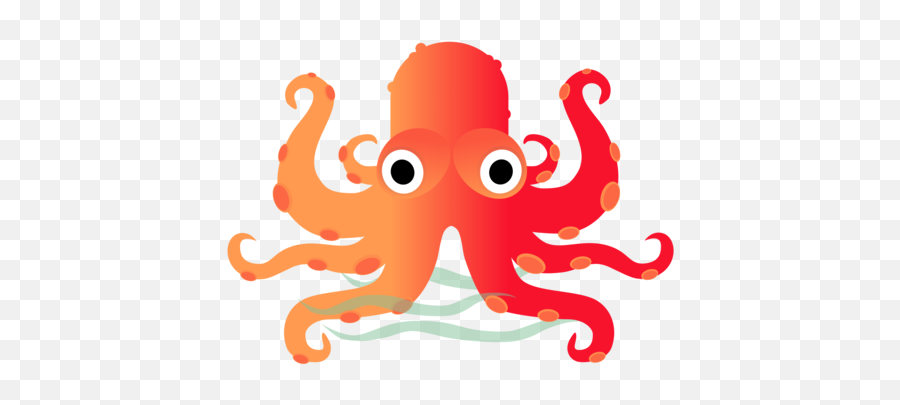 Cephalopodorangeline Png Clipart - Royalty Free Svg Png Emoji,Sea Life Clipart