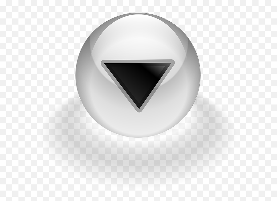 Button Down Arrow - Free Vector Graphic On Pixabay Emoji,Down Arrow Transparent