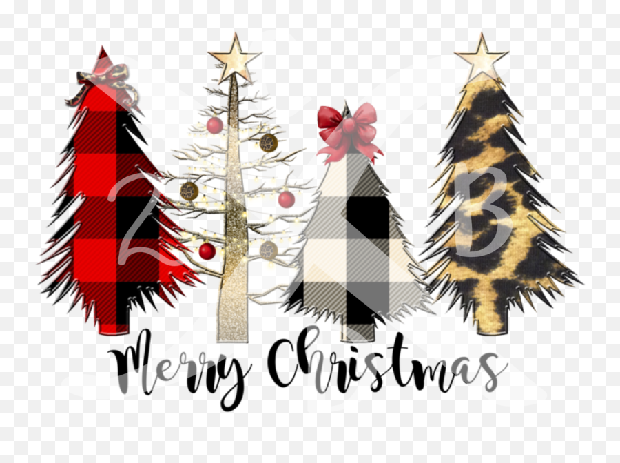 Christmas Tree Transfer 7 Transfer Emoji,Red Truck With Christmas Tree Clipart