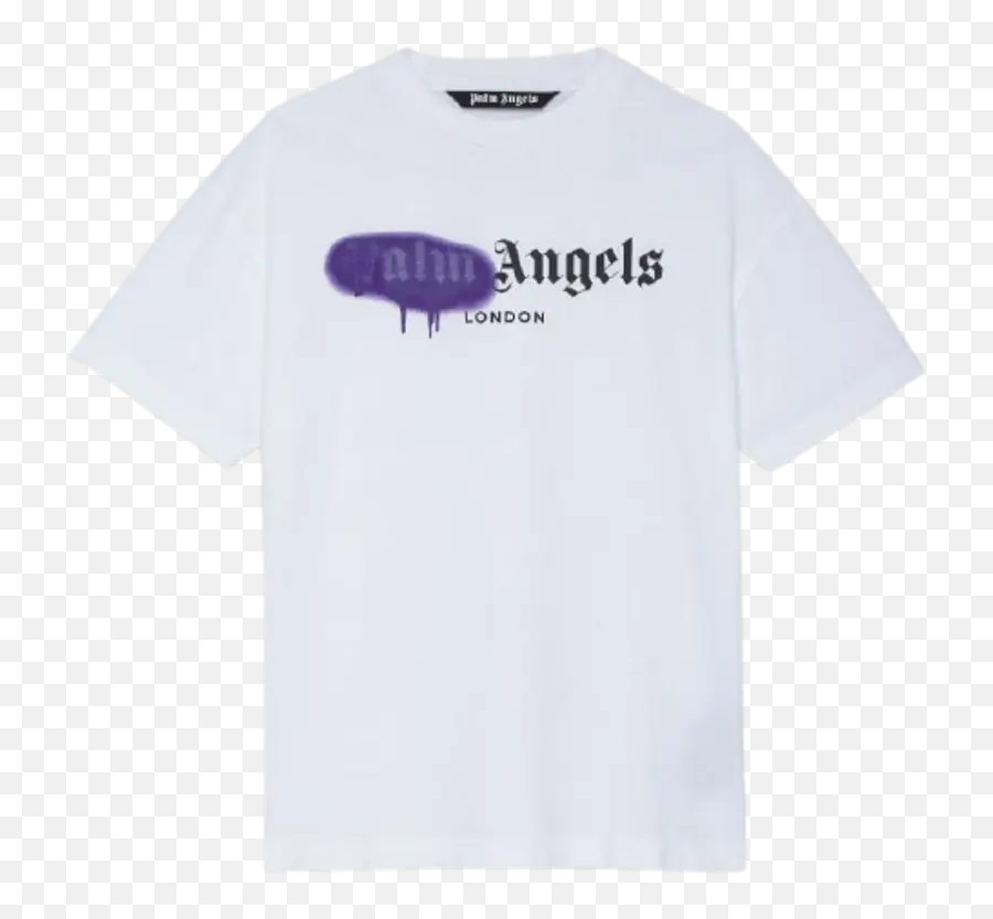 Palm Angels London Sprayed Logo T - Shirt Whatu0027s On The Star Emoji,Supreme Bape Logo