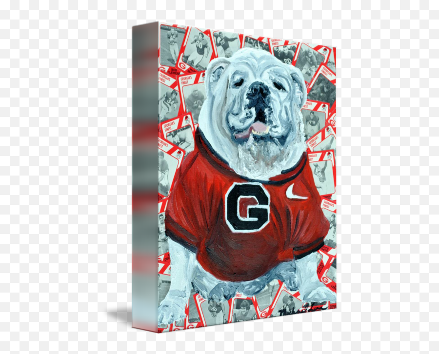Uga Bulldog Ii By Emoji,Georgia Bulldog Logo Images