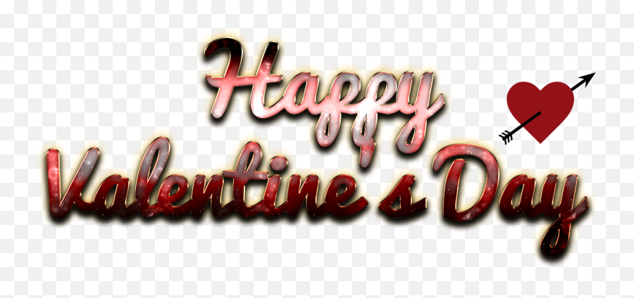 Happy Valentineu0027s Day Word Png Transparent Images Png All Emoji,Happy Valentines Day Transparent
