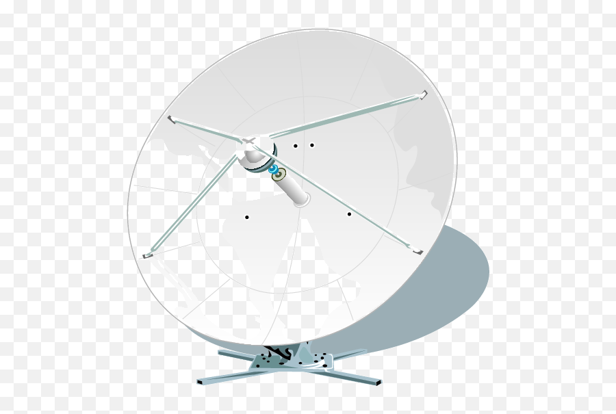 Clipart Of Large Satellite Dish Satellite Dish Clip Art - Telecommunications Engineering Emoji,Dishes Clipart