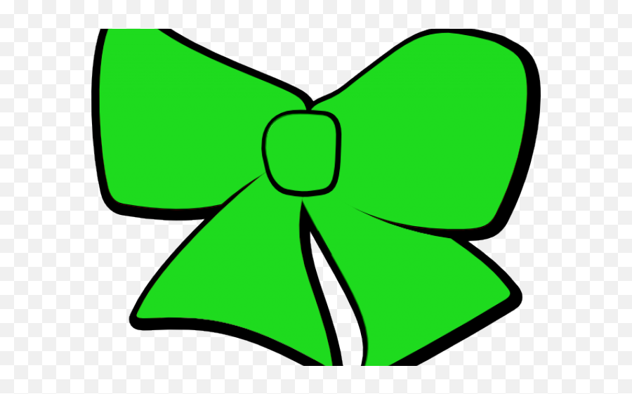Tie Clipart Green Hair Bow - Girly Emoji,Hair Bow Clipart