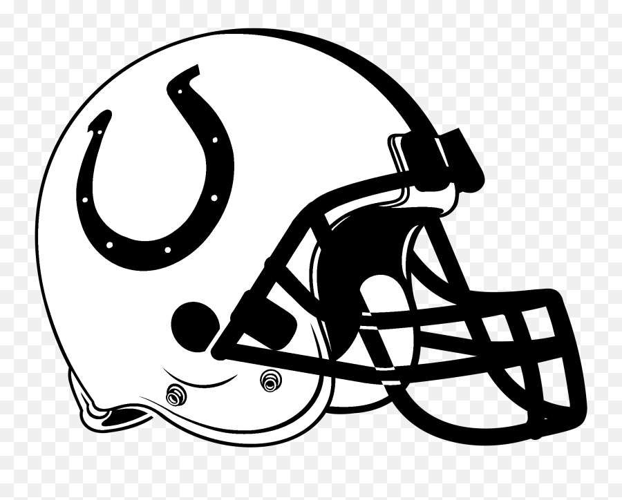 Indianapolis Colts Logo Black And Ahite - Central Crossing Comets Football Logo Emoji,Colts Logo
