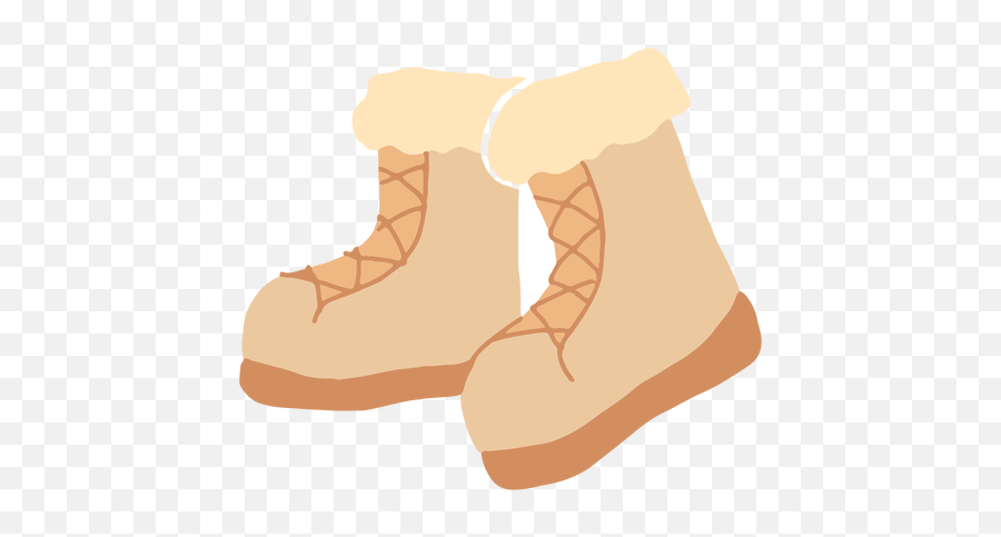 Vector Winter Boot Png Clipart - Botas De Inverno Desenho Emoji,Boot Png