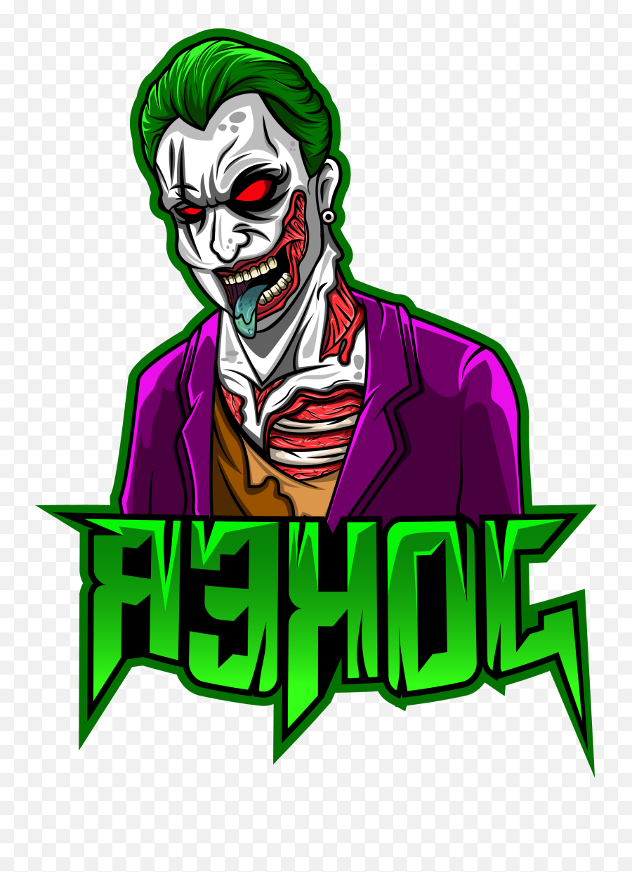 Cartoon Joker Mascot Logo Design By - Mascot Cartoon Logos Emoji,The Joker Logo