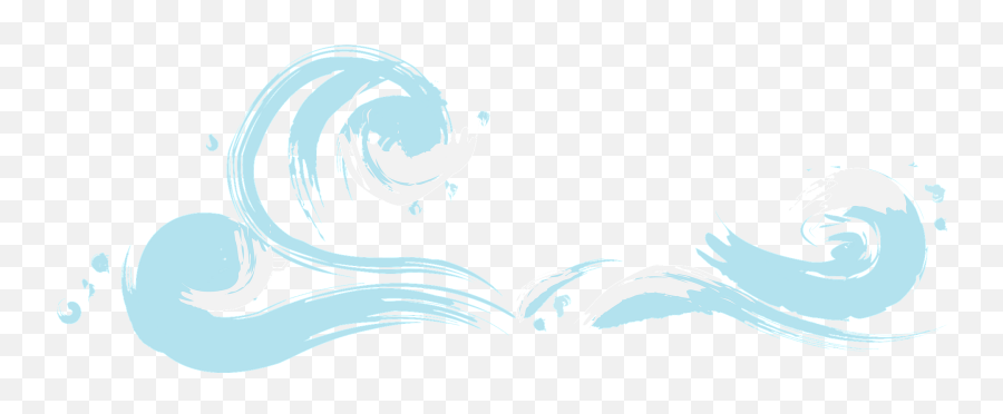 Wave Of The Sea Splashing Clipart Free Download Transparent - Language Emoji,Waves Clipart Black And White