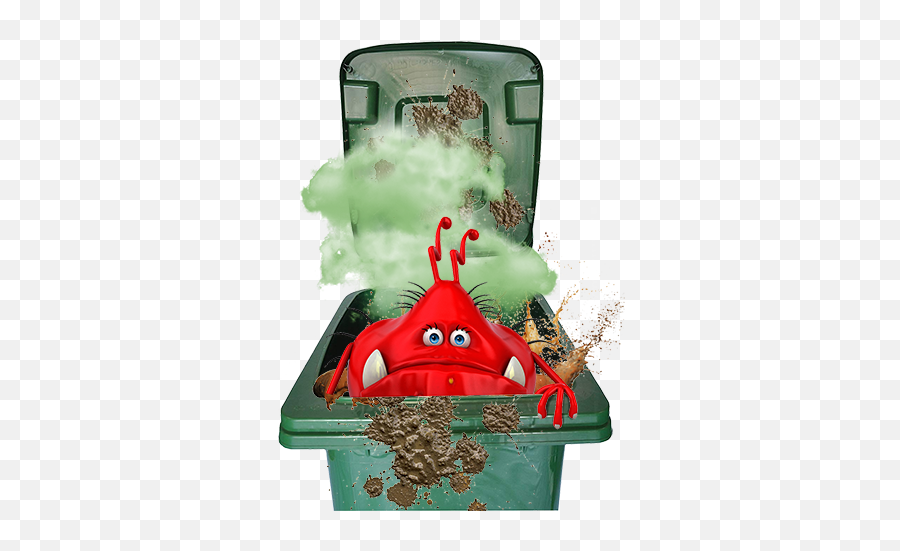 Trash Can Garbage Can And Recycle Bin - Waste Container Emoji,Trash Can Png