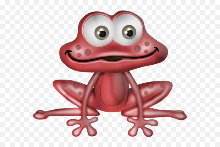 Cartoon Frog Png - Mq Pink Frog Frogs Grenouille Rouge Frog Transparent Red Frog Clipart Emoji,Frog Png