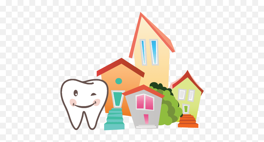 First Visit Chicago Tooth Buds Pediatric Dentistry Emoji,Small Town Clipart