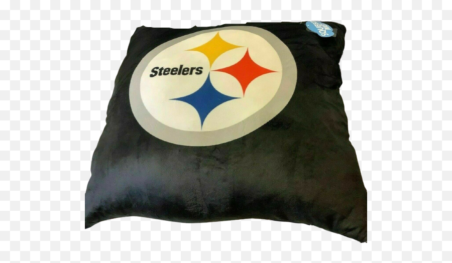 The Northwest Company Licensed Nfl Team Cloud Pillow 24 X 24 - Steelers Emoji,Steelers Logo Wallpaper