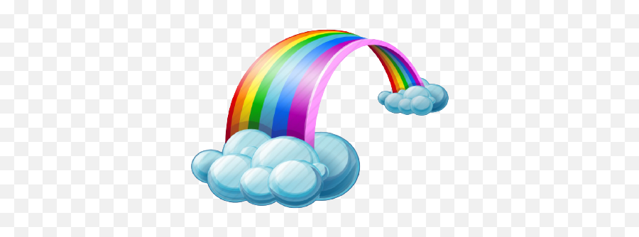 Download Rainbow Free Png Photo Images And Clipart Emoji,Pixel Clouds Transparent