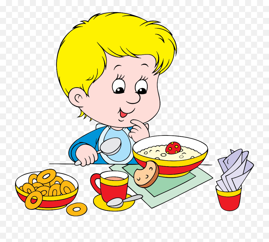 Breakfast Cereal Eating Clip Art - Have Breakfast Clipart Have A Breakfast Png Emoji,Cereal Clipart