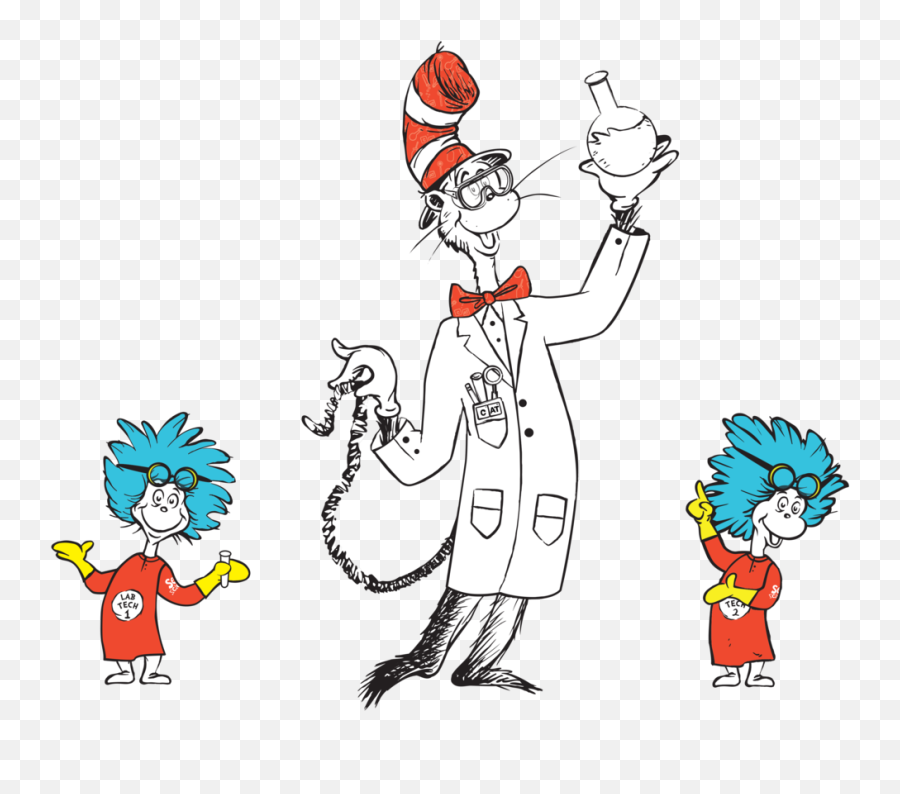 Dr - Dr Seuss Characters Science Emoji,Science Png