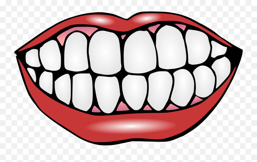 Library Of Graphic Royalty Free Download Mouth Free Png - Teeth Clipart Emoji,Lips Clipart