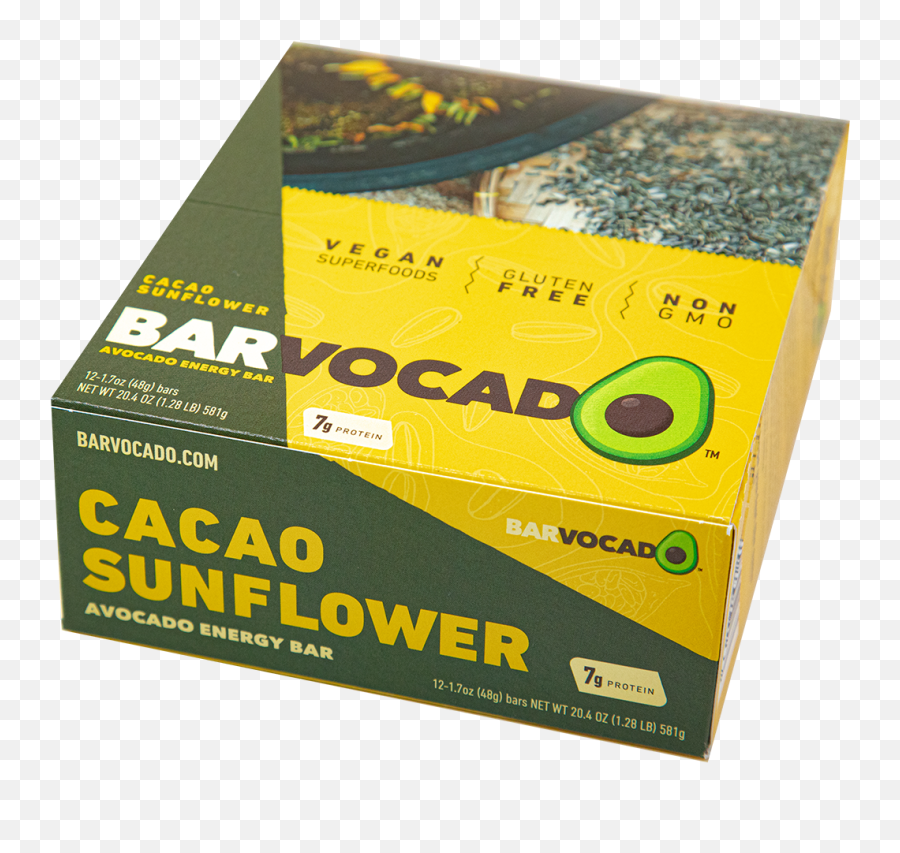 Cacao Sunflower 12 Bar Box - Horizontal Emoji,Sunflower Transparent
