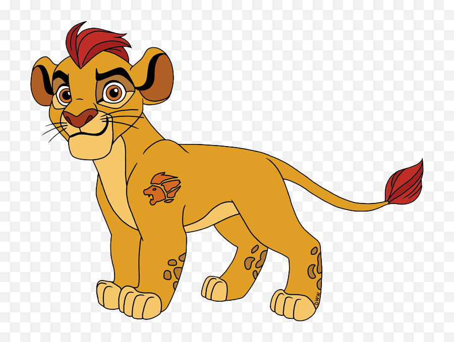 Lion King Png - La Garde Du Roi Lion Dessin 800x605 Png Kion Lion Guard Clipart Emoji,King Png