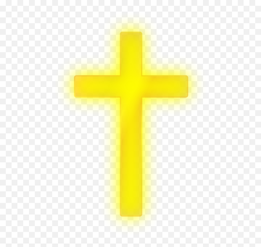 Glowing Cross Transparent Background - Transparent Glowing Cross Png Emoji,Cross Transparent Background